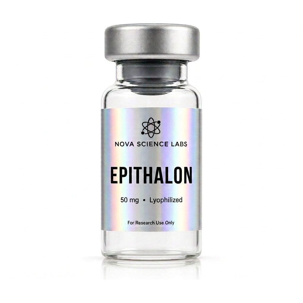 Epithalon research peptide vial