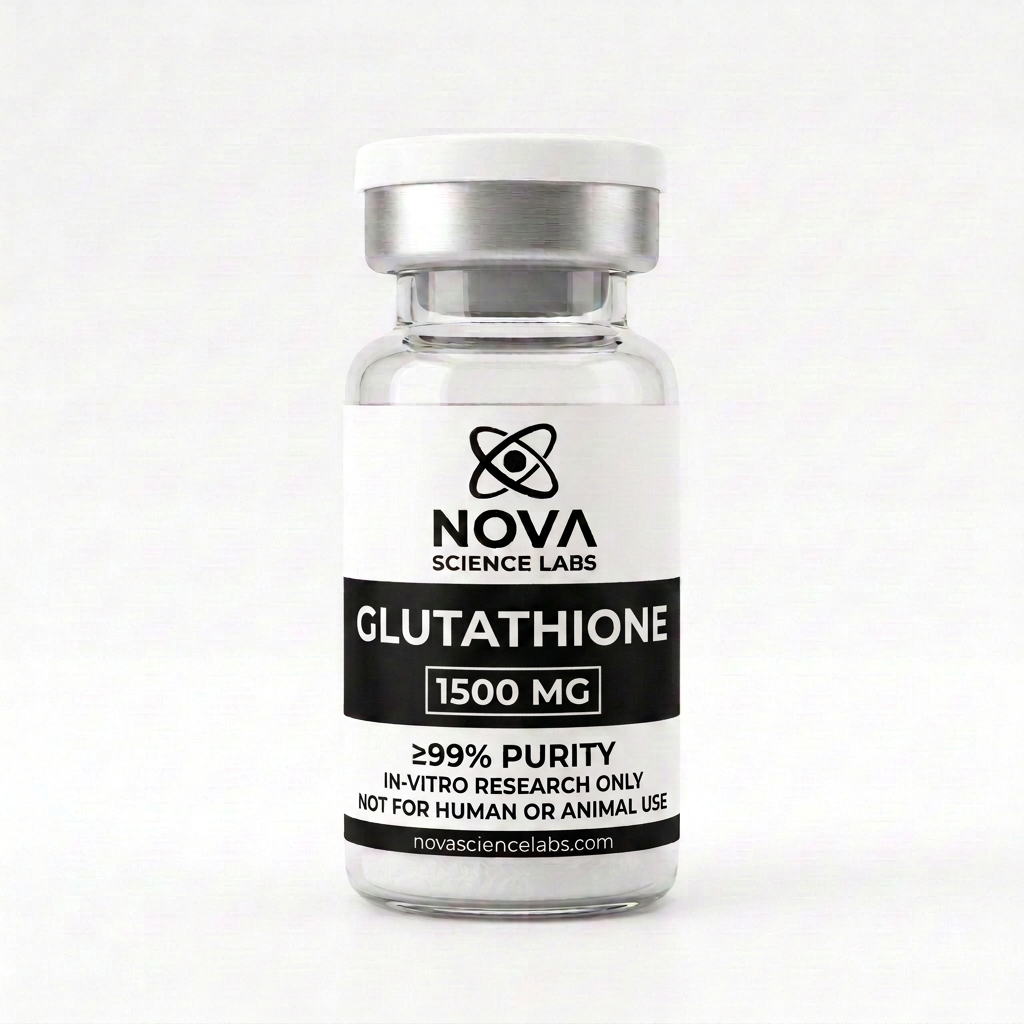 Glutathione research vial