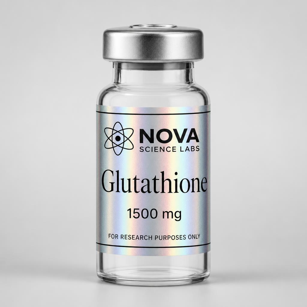Glutathione research vial