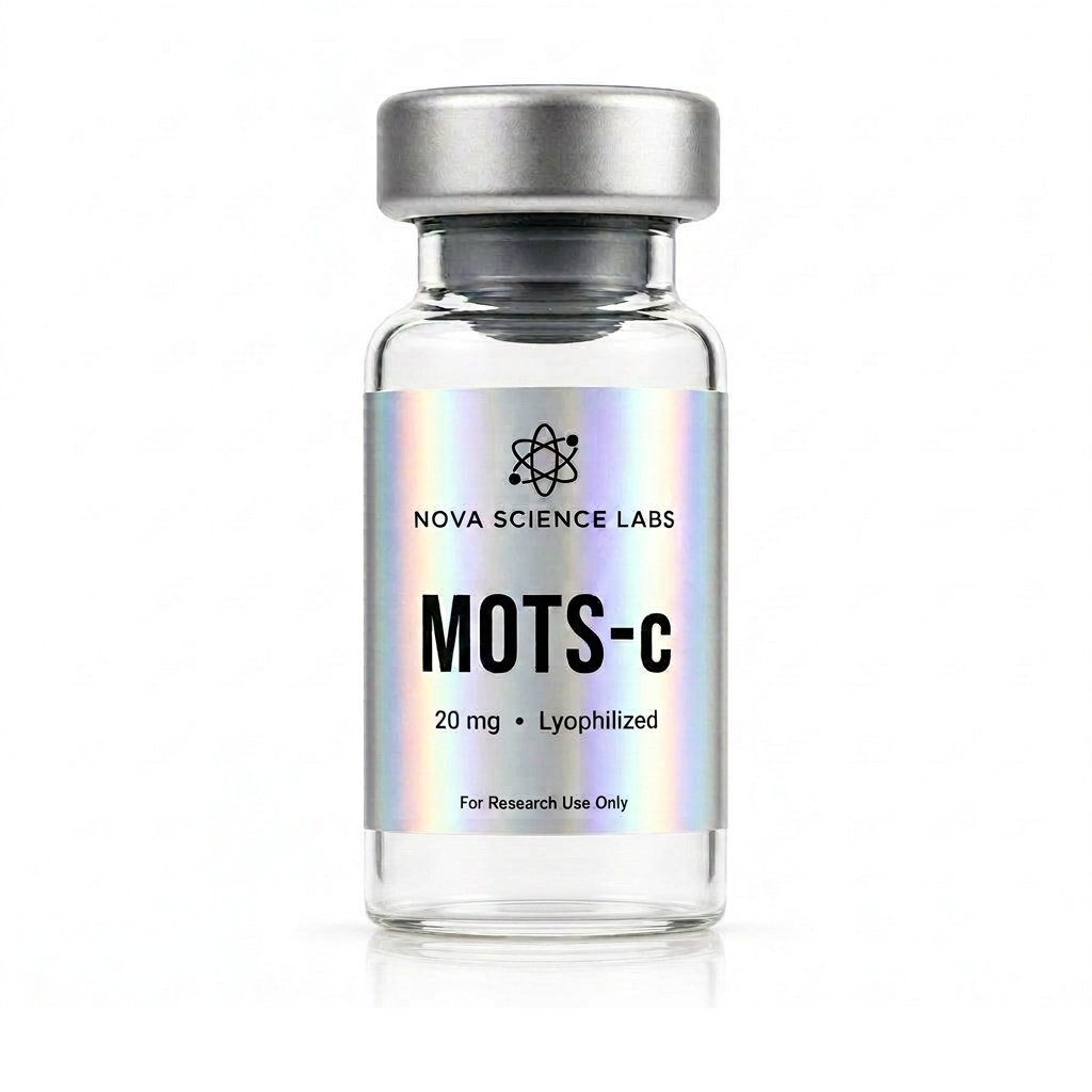 MOTS-c research peptide vial