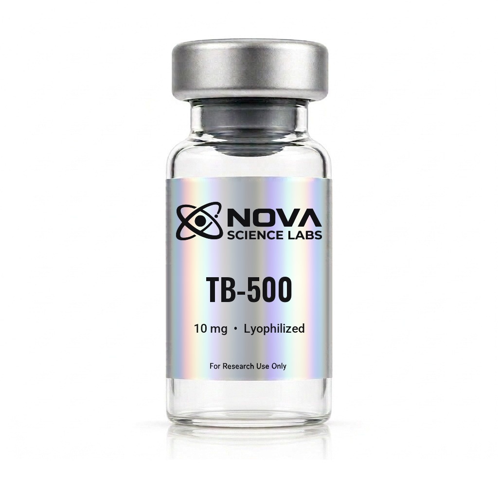 TB-500 research peptide vial